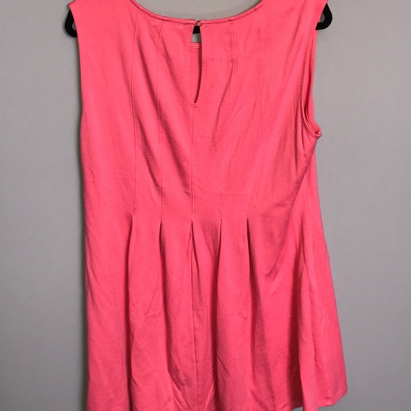 Monteau Los Angeles -Coral Dress in Coral. Size 2X - Picture 2 of 4